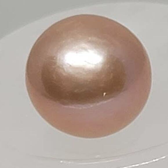 Natural Fiji 10mm South Sea Pink Pearl!! - Picture 7 of 9